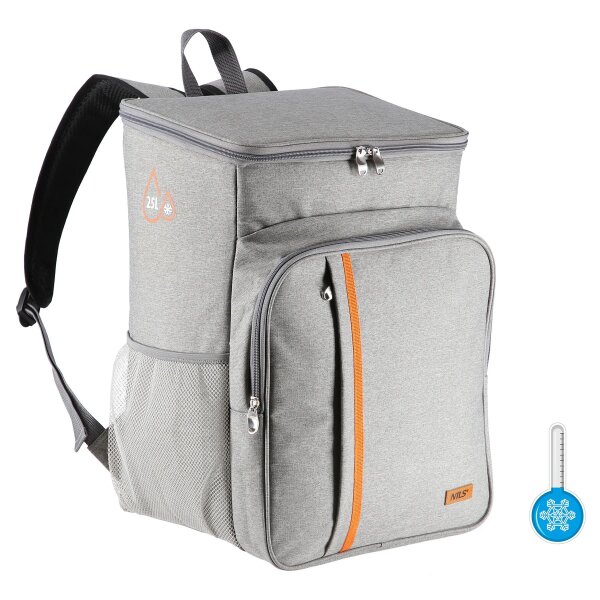 COOLER BAG RUCKSACK GRAU NILS